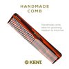 Kent 16T Fine Tooth and Wide Tooth Comb - Beard Comb, Hair Comb for Men and Women, Mustache Comb, and Detangling Comb