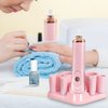 Pink Electric Nail Lacquer Shaker, Glue Shaker for Eyelash Extensions, Eyelash Lacquer Shaker, Electric Shaker Time Saving Handsfree Tool Glue Nails Polish