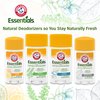 ARM & HAMMER Essentials Natural Deodorant Unscented 2.50 oz (Pack of 9)