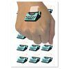Old Typewriter Icon for Novels Books and Letters Temporary Tattoo Water Resistant Fake Body Art Set Collection - 15 2" Tattoos (1 Sheet)