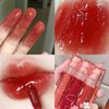 Blopuivo 6 Colors Bear Lip Gloss,Jelly Lip Glaze,Cute Liquid Lipstick Bear Lip Stain Watery Lipgloss Plumping Lip Tint Moisturizing Waterproof Long Lasting for Lip and Cheek