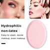 Pink High Elasticity Makeup Sponge Versatile Beauty Oval Puff Egg for Absorbent Easy Cleaning Blenders and Sponges Face