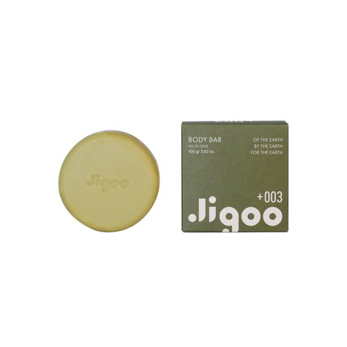 JIGOO BODY BAR All in One 3.52oz (100g) Long Lasting Moisturizing Hand Wash - Gentle Cleansing and Hydrating - Liquid Hand Soap, Korean Hand Wash