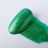 Imtiti Glitter Deep Green Gel Nail Polish, UV LED Soak Off Sparkle Green Color Nail Polish, Green Shimmer Glitter Gel Polish