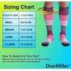Doc Miller Premium Compression Socks for Women & Men - 15-20mmHg Best for Sport, Travel, Nurses, Pregnancy & Varicose Veins