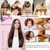 Yotty Hair Extensions Tape in Seamless Skin Weft Remy Human Hair (20Inch 20Pcs 50Gram, Purple)