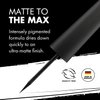 Milani Stay Put Matte Liquid Eyeliner - Black, Waterproof, 17H Wear, Cruelty-Free, Vegan, Smudgeproof, Long Lasting