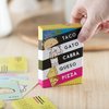 Taco Cat Goat Cheese Pizza - Spanish Edition! ¡Taco Gato Cabra Queso Pizza - Edición Española! Ages 8+, 10-15min Play time, 2-8 Players