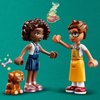 LEGO Friends Mobile Pastry Shop, Kitchen and Toy Restaurant, Gift for Girls and Boys 6 Years and Older, Aliya and Jules Mini Character Dolls, Aira Puppy Figure, Food Elements 42606