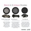 Soft Charcoal Eyebrow Powder - Effortless All-Day Brow Powder Beauty - Eyebrow Color by Marie-José & Co