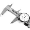 DNA Motoring TOOLS-00055 Premium-Grade Stainless Steel Dial Caliper, 6 Inch, Shockproof Measuring Micrometer w/Lockable Head