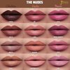 Juvia's Place The Nude Velvety Matte Lipstick Cocoa - Nude Matte Lipstick, Long-lasting Matte Lipstick, Rich-Color Lip Makeup, Creamy Lipstick with Matte Finish, Beauty & Lip Products