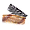 4 PCS Plastic Hair Comb Hair Clip Clamp Side Hair Comb Women Men Girls Bridal Wedding Veil Comb for Fine Hair Hair Accessory (5.1 inches 23 teeth)