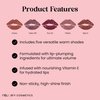 BFY Cosmetics 5-Pack Plumping Lip Gloss - Warm