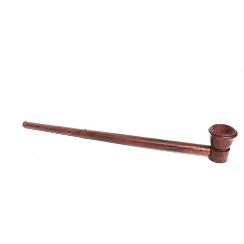 Handcrafted Churchwarden PearWood Hobbit Pipe Gandalf Wizard Pipe Long Stem Wooden Tobacco Pipe 10" inches Long - Pipe Stand not Included