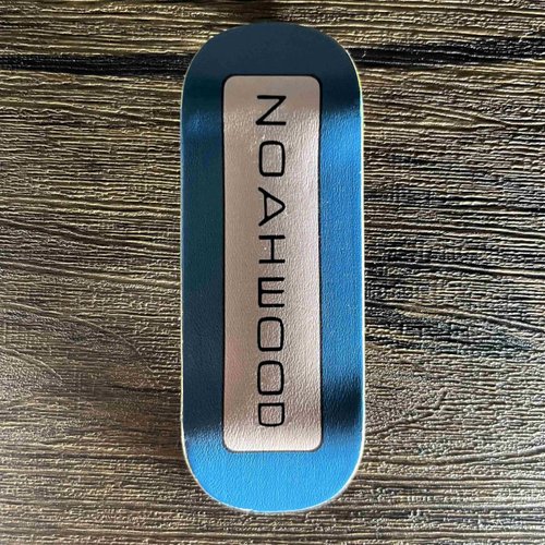 NOAHWOOD Handmade Fingerboard Deck 97.5x35mm 5-Layer Color Maple Pro concave Creative Design Mini Skateboard (noahwood)
