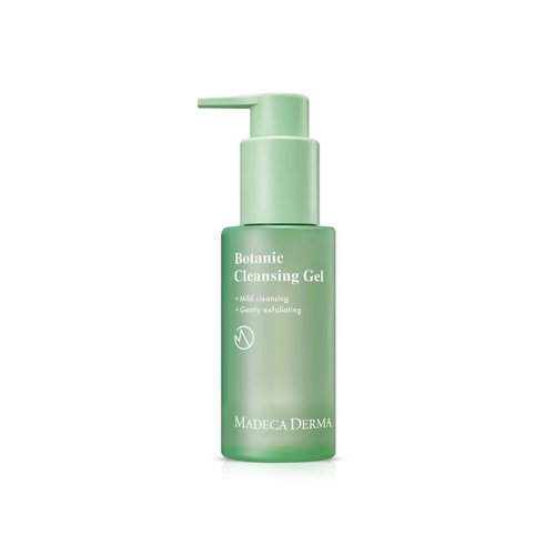 Madeca DERMA Botanic Cleansing Gel (3.4fl oz) - Gentle Korean Soap-free Cleanser for Women. Sensitive Skin, Hypoallergenic Low pH Cleanser to Remove Impurities by Dongkook