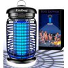 Endbug Bug Zapper, Bug Zapper Outdoor Indoor with LED Light, Electric Mosquito Zapper Fly Zapper, Waterproof Mosquito Killer Insect Zapper Fly Trap for Outside Patio Garden Backyard Home, Plug in