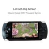 4.3'' Portable Retro Handheld Game Console Video Game 8GB 128-Bit Built-In 1000 +Games(Black)