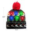 Christmas Hat Beanie Hat White Elephant Gifts Funny Gag Gifts Novelty Party Favors Women Men Adults Kids