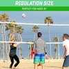 GoSports Soft Touch Recreational Volleyball - Regulation Size for Indoor or Outdoor Play - Includes Ball Pump - Choose Between Single or 6 Pack