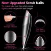 UNA GELLA Almond Nail Tips, 504Pcs Almond Gel X Nail Tips, 15 Sizes Full Matte Surface Nail Tips Clear Full Cover Soft Gel Nail Tips for Nail Extension DIY Salon
