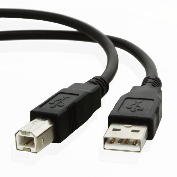 USB CABLE CORD FOR EPSON XP-850 XP-860 XP-950 WF-2520 WF-2630 WF-2650 PRINTER