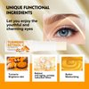 LINEDSON Retinol Eye Cream Anti Aging, Turmeric moisturizer Eye Balm Stick Hydrating Retinol Eye Cream Stick for Dark Circles and Puffiness Fine Lines 5g
