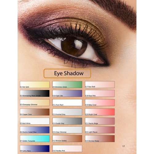 Glam Air Airbrush E6 Electric Cobalt Blue Eye Shadow Water-based Makeup