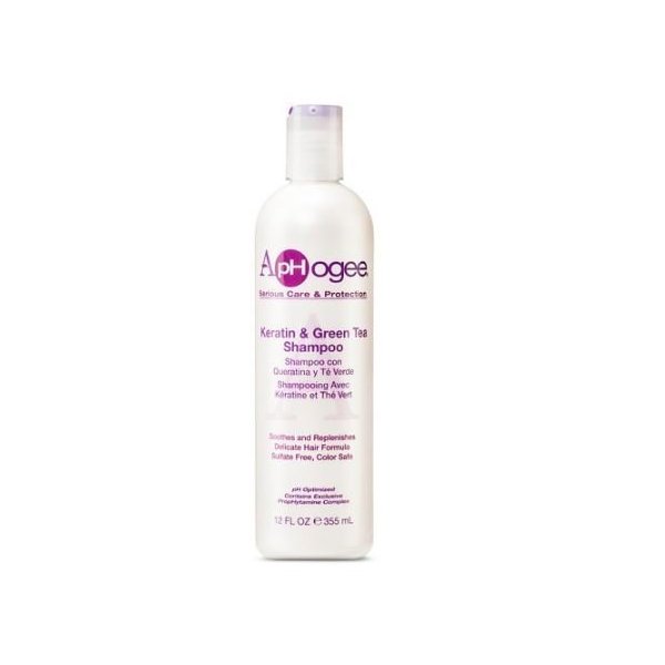 ApHogee Keratin & Green Tea Strengthening Shampoo - 12 oz