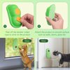 AUKSKY 2PCS Catnip Toys for Indoor Cats, Cat Toy Ball Stick on Wall with 6 Replace Catnip Balls, Cat Self Groomer, Cat Face Scratchers, Catnip Wall Balls for Cats Lick