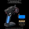 havcybin HOTRC CT-6A RC Transmitter and Receiver 6 Channel 2.4ghz Hand Controlled RC Car Boat Tanks Remote Controller (CT-6A)