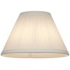 Antique White Small Empire Mushroom Pleated Lamp Shade 5" Top x 11" Bottom x 7.5" High (Clip-On) Replacement - Springcrest