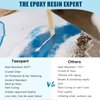 Teexpert Epoxy Resin Kit for Beginners, Resin Kit with Coaster Molds, Crystal Clear Art Casting Resin for DIY Resin Coasters 16 FL.OZ