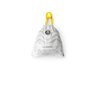 Brabantia PerfectFit Trash Bags (Size A/0.8 Gal) Thick Plastic Trash Can Liners with Drawstring Handles (40 Bags)