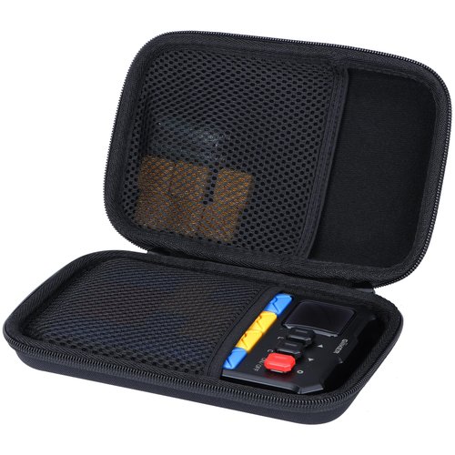 Lebakort Storage Case Compatible with GiiKER Super Slide Puzzle Games Original 500+ Challenges Brain Teaser Puzzle Toys Kids Teens (Black Case)