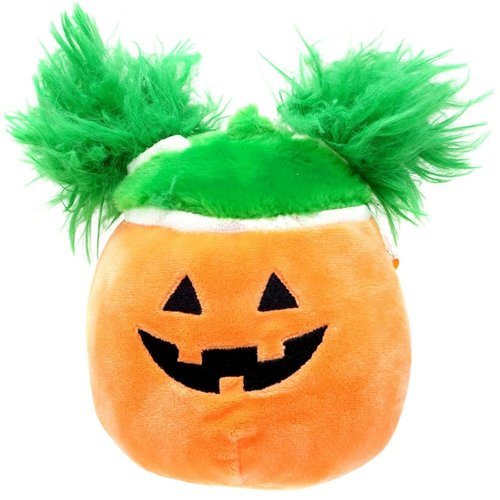 Squishmallow Official Kellytoy Halloween Squishy Soft Plush Toy Animals (Paige Pumpkin Squish Doos, 5 Inch)
