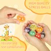 20 Pack Colorful Motivational Mini Stress Balls Set, Squishy Balls Fidget Toys for Adult, Squeeze Balls Bulk, Birthday Gifts Party Favors Goodie Bags Stuffer Anxiety Stress Relief