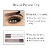 Eyebrow Tattoo Pen, Microblading Eyebrow Pencil, with a Micro-Fork Tip Applicator, Create Natural Looking Eyebrows, Easy to Use and Stays All Day (Chestnut)