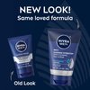 NIVEA MEN Maximum Hydration Deep Cleaning Face Scrub with Aloe Vera and Provitamin B5, Exfoliating Face Wash Cleanses Without Drying, 3 Pack of 4.4 Oz Tubes