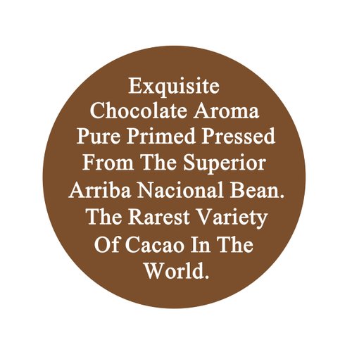 Raw Cocoa Butter 2 lbs. Bar - 100% Pure Natural Unrefined FOOD GRADE Arriba Nacional Cacao Bean, Great For Chocolate Making, Soap, Lip Balm and Moisturizer For DIY Body Butters