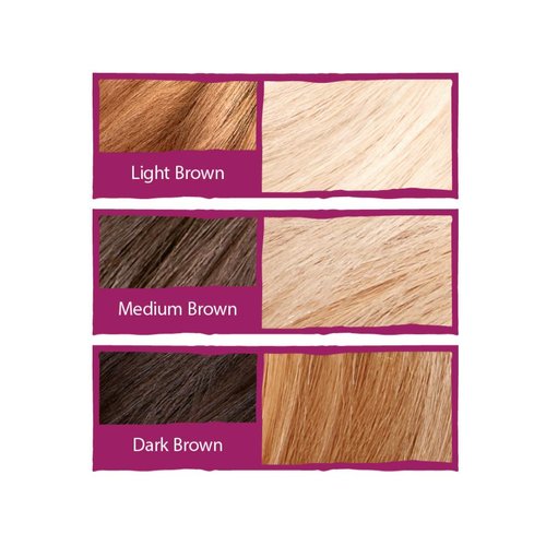 Tints of Nature 3 in 1 Lightener Kit | A Natural, Vegan-Friendly Way for Home Hair Highlights and Brightening | Cruelty-Free Semi-Permanent Dye