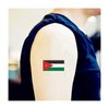 Womaha 30 Temporary Jordan Flag Tattoos Fans Face Tattoo Stickers for Adults Kids Group Activity Props