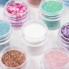 GLITTIES - ICY Mint - Cosmetic Grade Extra Fine (.006") Loose Glitter Powder Safe for Skin! Perfect for Makeup, Body Tattoos, Face, Hair, Lips, Soap, Lotion, Nail Art - (30 Gram Jar)