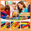 Zaztytoy Busy Board Book Montessori Toy for Toddlers 1-4, Educational Sensory Busy Book, Travel-Friendly Educational Activities Toy for Learning Fine Motor Skills, Boy & Girl Christmas Birthday Gifts