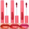 BAISEN DIARY Peel Off Lip Liner Tattoo Stain - Peel & Reveal Rich Ravishing Color Peel Off Mask Lip Gloss - Transfer-proof, Smudge-Proof, Matte Finish (3Pcs #1#2#3, 3 Count (Pack of 1))