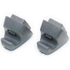 Havgufil 2PCS Sun Visor Support Clip for 2007-2013 Chevy Silverado Tahoe GMC Sierra Yukon #15882854 Gray