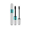 Vibely 2 In 1 Eye Lash Mascara Fast/Quick Dry, Natural, Waterproof, Thick, Curling, Lengthening with 4D Double Head Design For All Skin Types