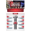 LOCTITE 248 Blue Threadlocker Glue Stick: All-Purpose, Medium-Strength, Anaerobic, No Drip, General Purpose, Works on all Metals | Blue, 9 Gram Wax Stick (PN: 37643-506166)