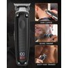 Sejoy Hair Clippers for Men, Hair Trimmer Professional Cordless Barber Clippers Hair Cutting Kits with LED Display Mens Gifts